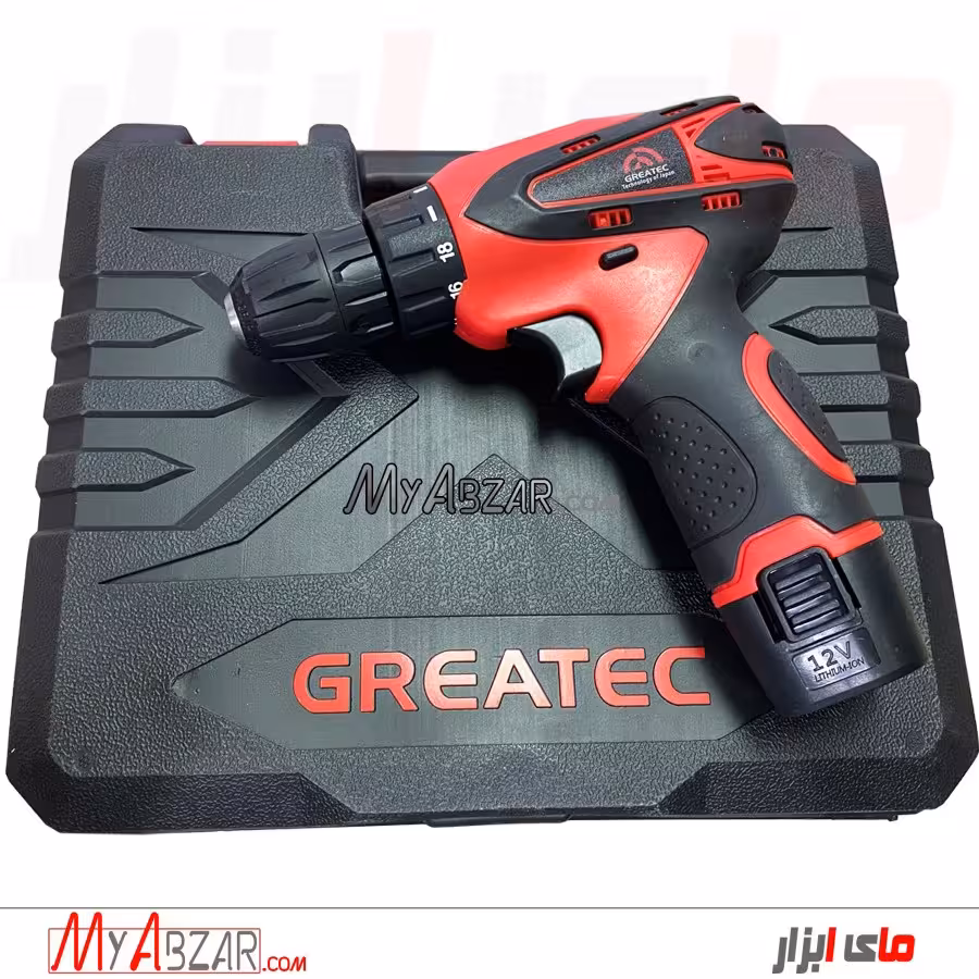 دریل شارژی گریتک مدل GREATEC GTLD12001