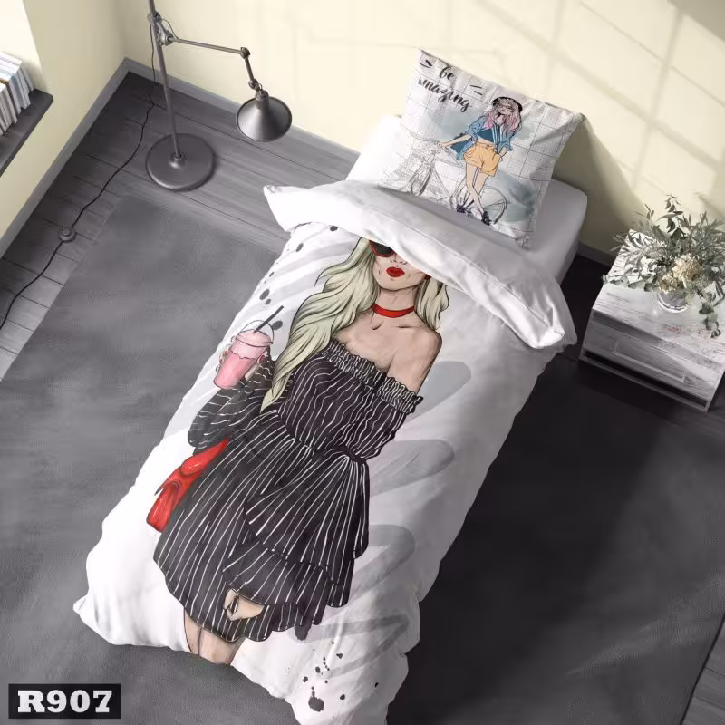 روتختی سه بعدی طرح دخترانه