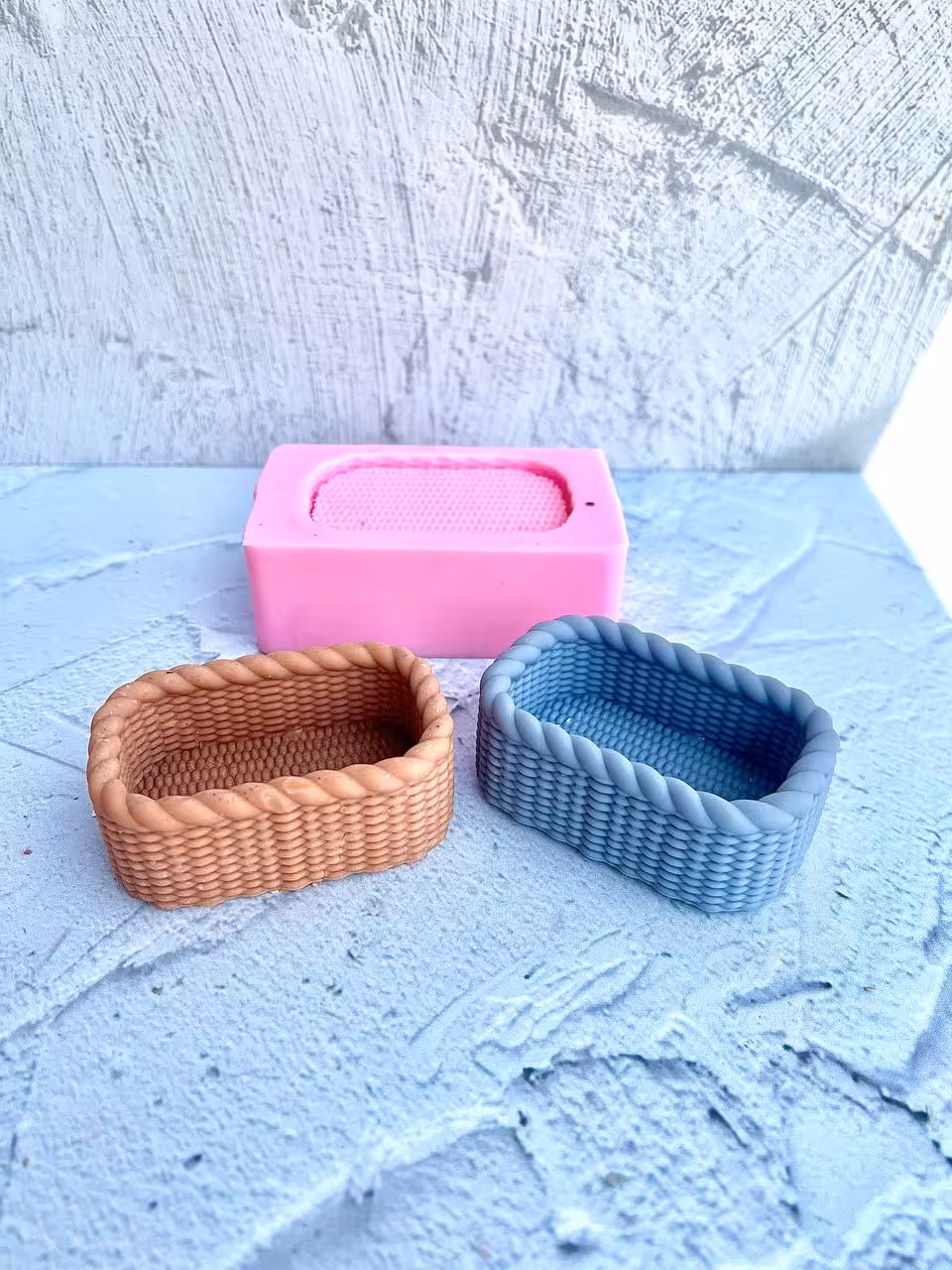 قالب سیلیکونی سبد مستطیل