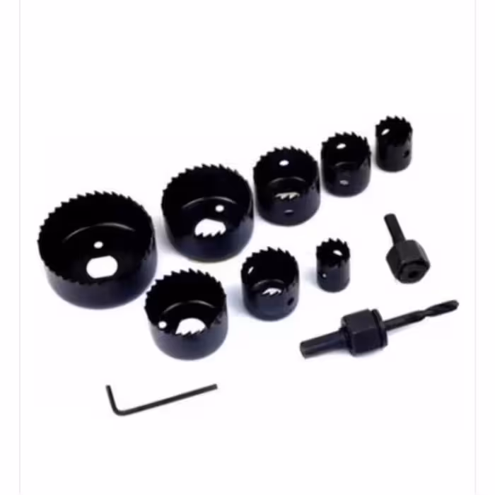 مته گردبرفلزمجموعه11عددی کیفیت عالی موجوده 