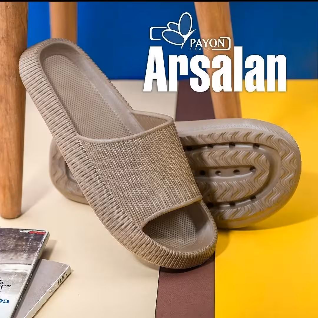 دمپایی مردانه مدل ارسلان از برند پایون سبک و راحت با ارسال رایگان