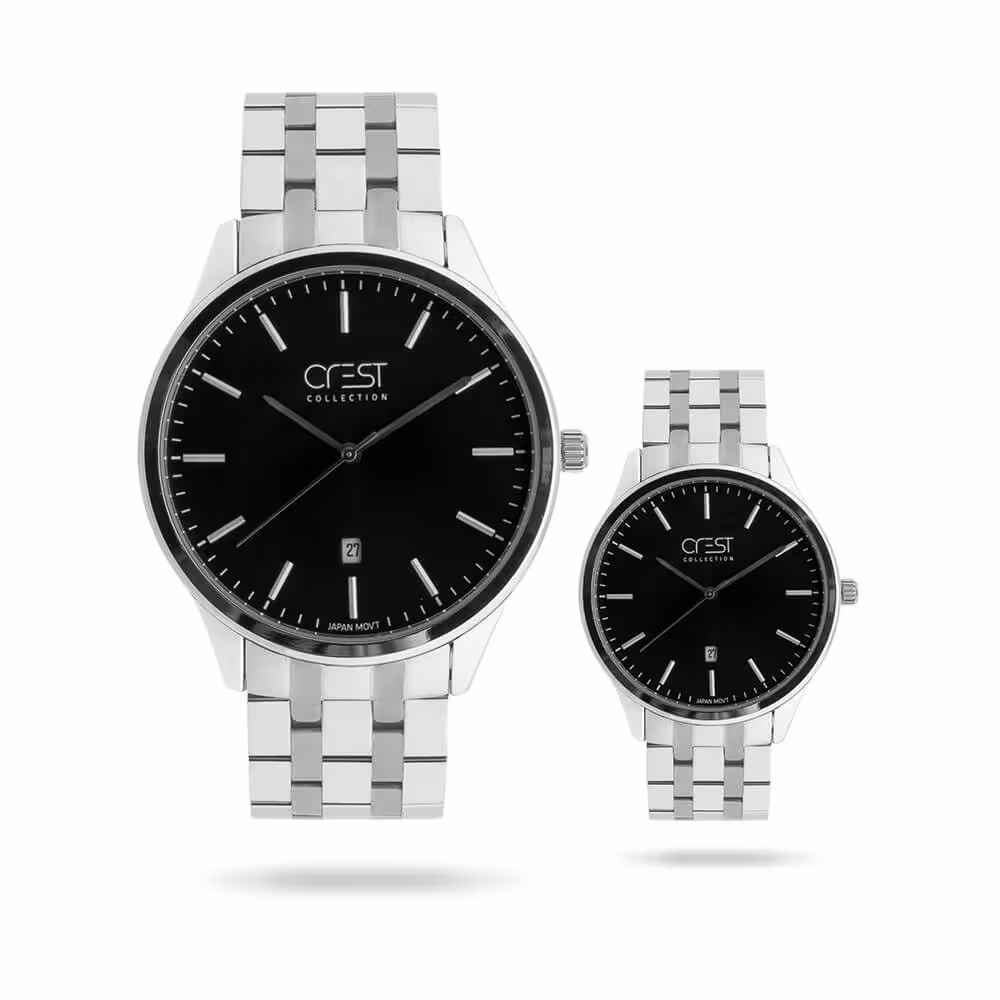 ساعت مچی کرست ست زنانه و مردانه مدل CREST 6701-5