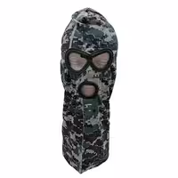 کلاه فیس استتار دیجیتالی سبز