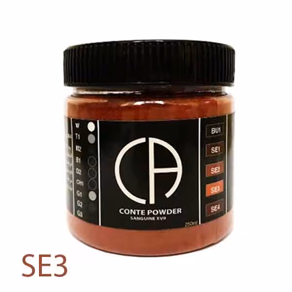 پودر کنته قهوه ای روشن کلارک Conte Powder SANGUINE MEDICIS) SE3)