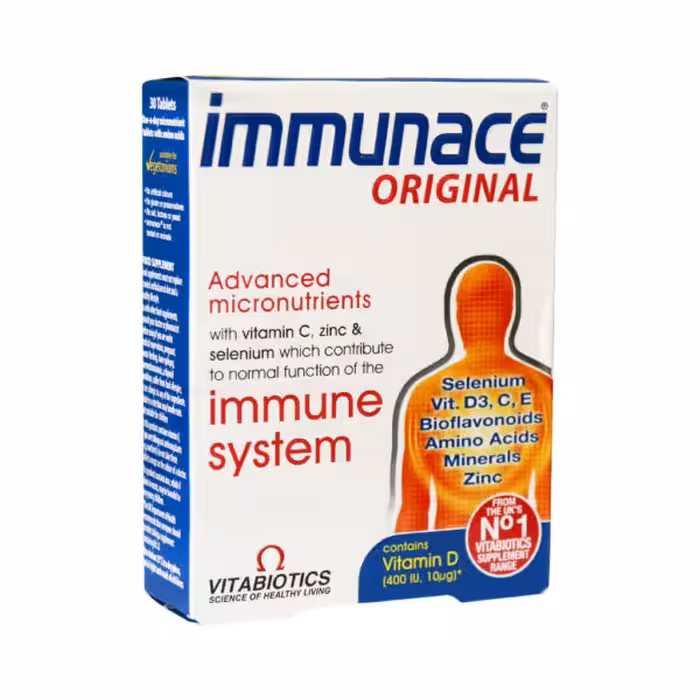 قرص ایمیونس ویتابیوتیکس   Vitabiotics Immunace