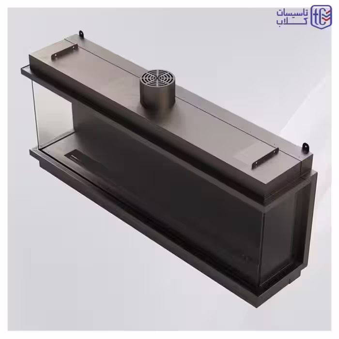 شومینه گازی سه طرفه پدیده کد 002