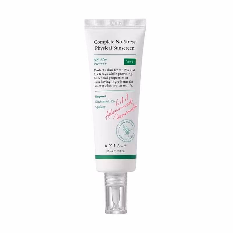 ضد آفتاب فیزیکی اکسیس وای Axis-Y حاوی نیاسینامید مدل no stress حجم 50ml