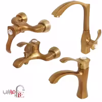 ست شیرآلات شیبه مدل تابان طلامات ا Shibeh taban Collection