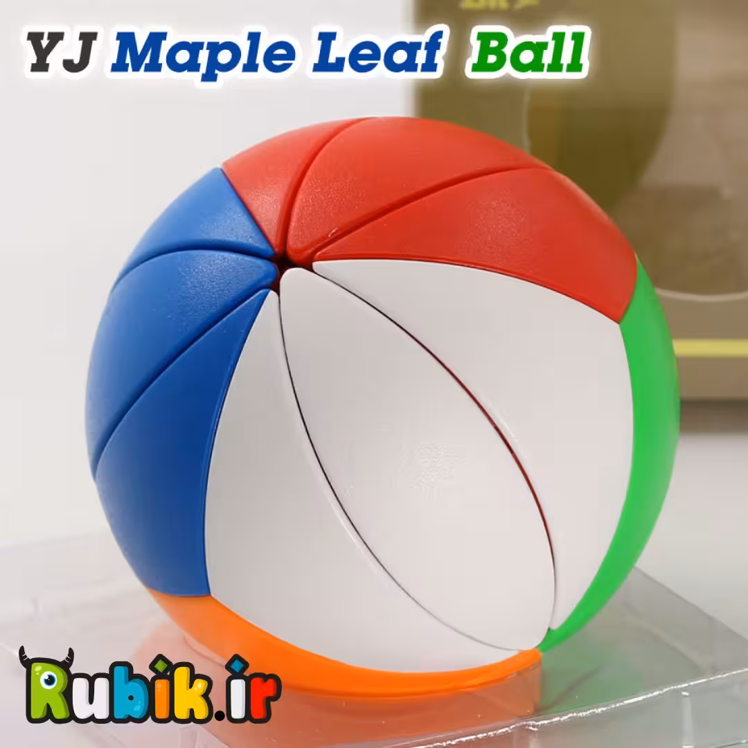 توپی وای جی برگ درخت افرا استیکرلس Yeet Ball-Maple Leaf