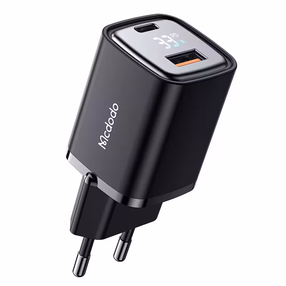 شارژر دیواری 33 وات دو پورت مک دودو مدل CH-1701
