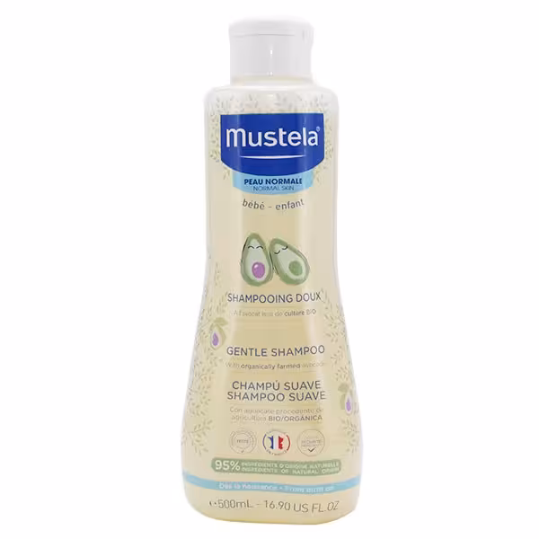 شامپو سر 95% ارگانیک 500 میل موستلا Mustela