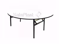 میز رستورانی نیم گرد تاشو کلاپر