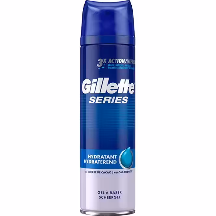 ژل اصلاح 3X آبرسان ژیلت Gillette