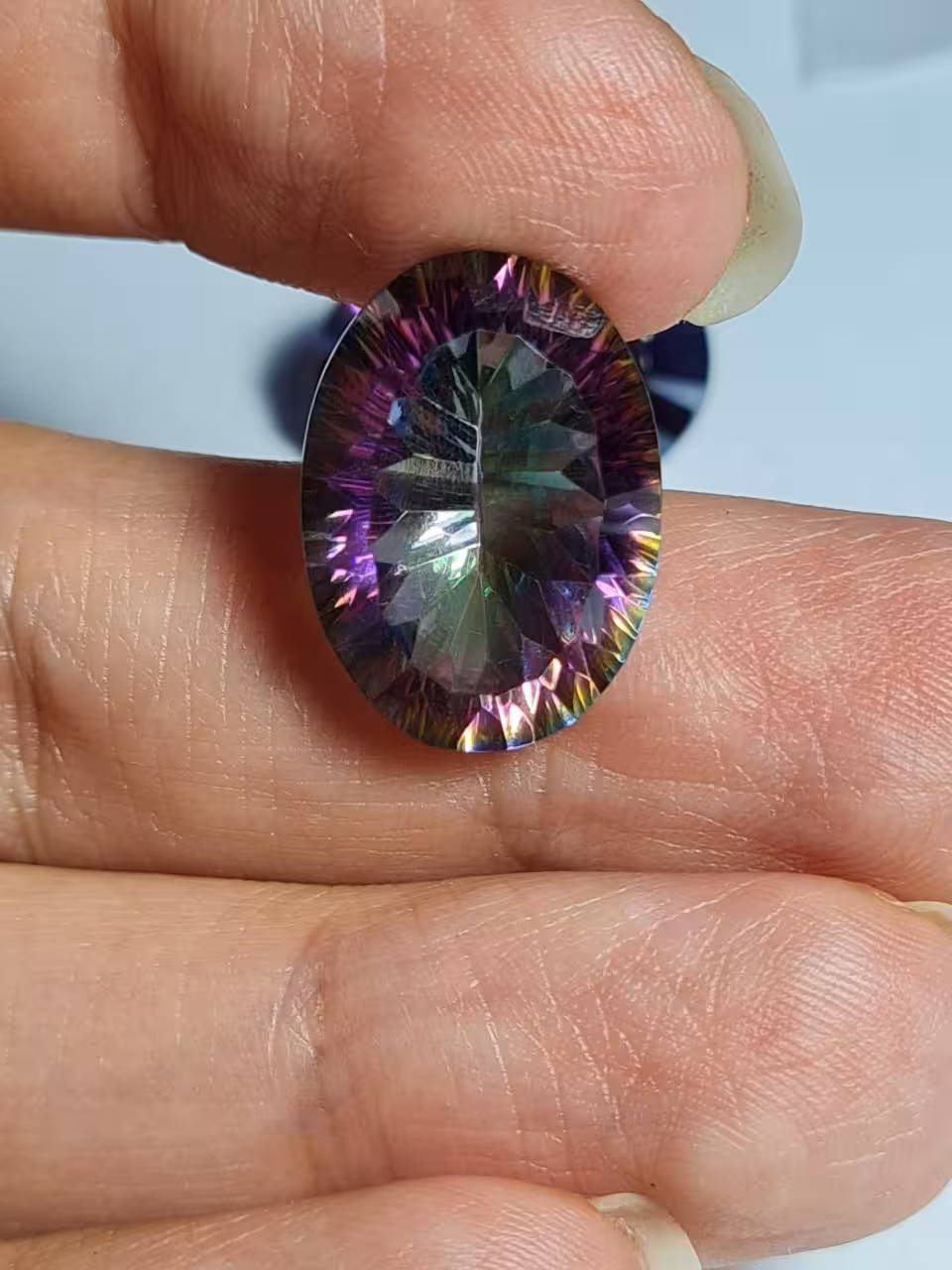 سنگ کوارتز هفت رنگ(بهسازی شده) 3881