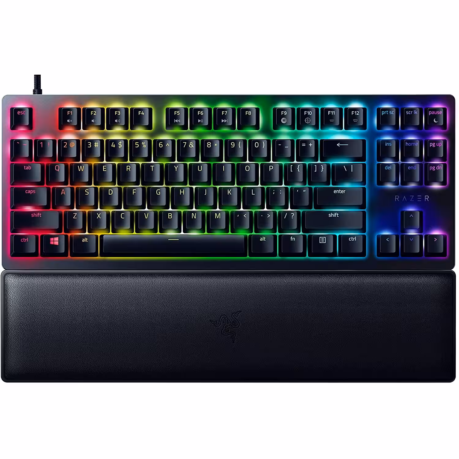 کیبورد گیمینگ ریزر مدل Huntsman V2 Tenkeyless Clicky