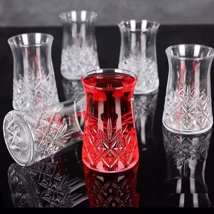استکان پاشاباغچه بسته 6 تایی timeless 42891