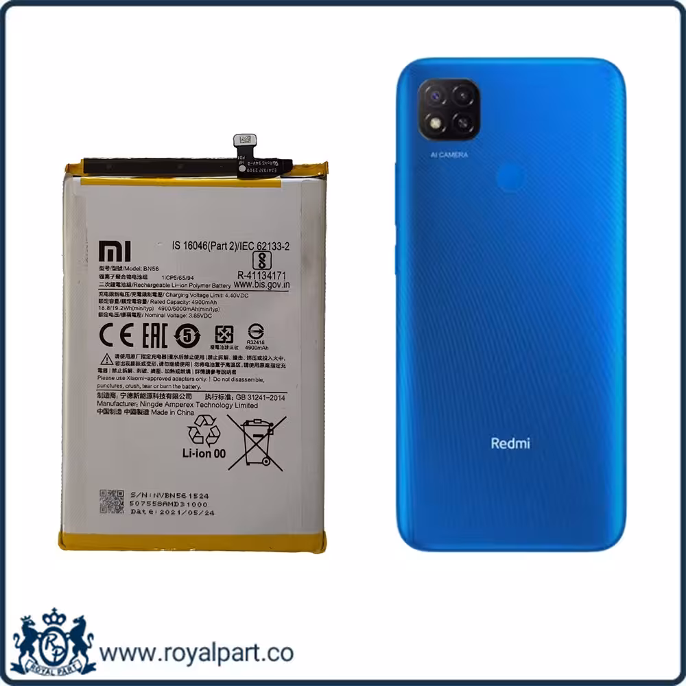 باتری شیائومی ردمی 9 سی | Battery Xiaomi Redmi 9C BN56