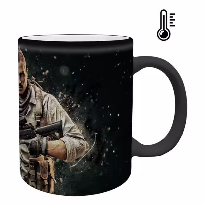 خرید ماگ-لیوان حرارتی  بازی کال آف دیوتی call of duty کد 12