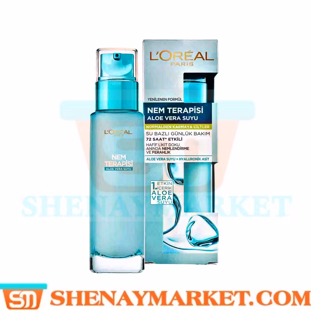 سرم آبرسان پوست نرمال تا مختلط لورآل مدل NEM TERAPISI حجم 70 میل