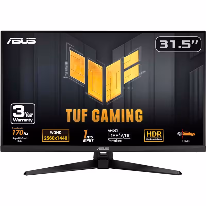 مانیتور گیمینگ ایسوس TUF GAMING VG27AQA1A سایز 27 اینچ