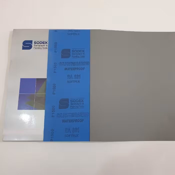 سنباده ورقی پوست آب سودکس(SODEX) گرید P1500