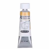 گواش اشمینک طلایی 20 میل (akademie gouache 801 gold)