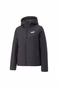 کاپشن ورزشی مشکی زنانه مانتو اسپرت روکش دار ESS پوما 84894001 Puma