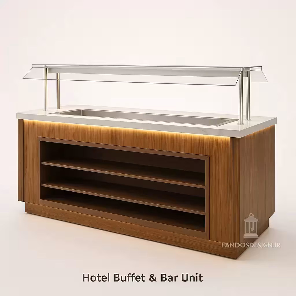 کانتر بوفه صبحانه و سلف سرویس هتل – Hotel Buffet & Bar Unit