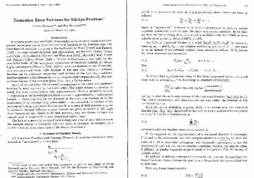 خرید و دانلود نسخه کامل کتاب Truncation error estimates for Stieltjes fractions