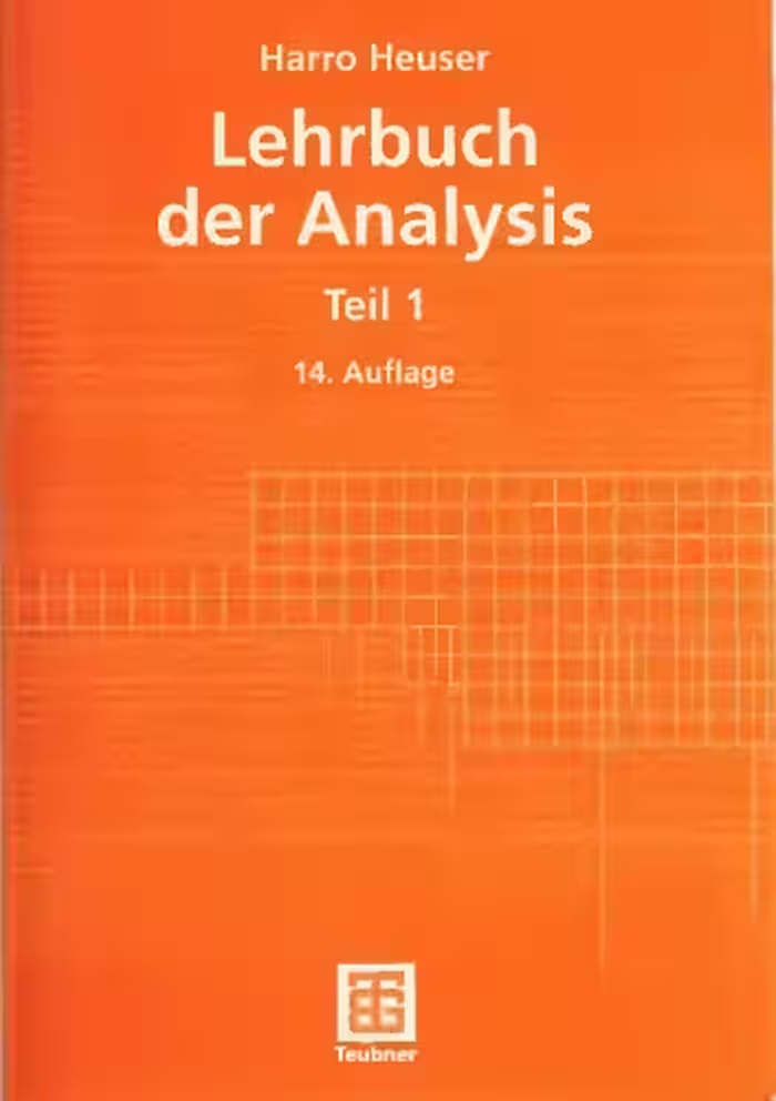 خرید و دانلود نسخه کامل کتاب Lehrbuch der Analysis