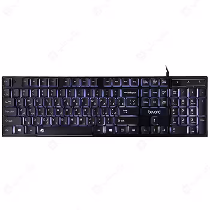 کیبورد سیمی بیاند مدل BK-7110