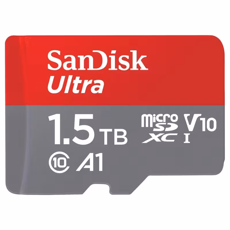 ارسال فوری   امکان خرید حضوری   گارانتی اصلی   کارت حافظه سن دیسک مدل Micro Sd 150Mb/s Ultra ظرفیت 1.5 ترابایت