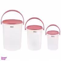 مجموعه 3 عددی سطل تاپکو مدل Simple