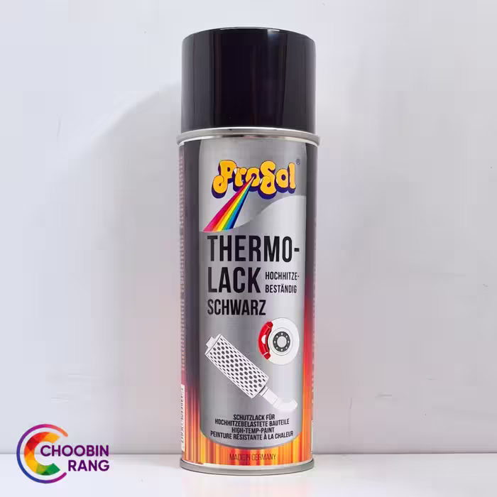اسپری نسوز مشکی 400 میل آلمان 700 درجه Prosal