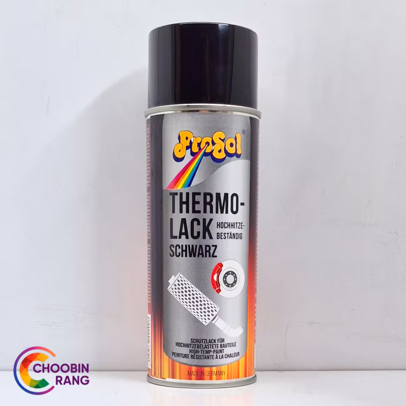 اسپری نسوز مشکی 400 میل آلمان 700 درجه Prosal
