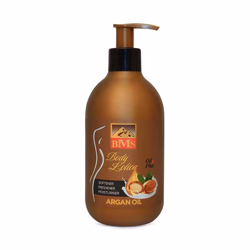 لوسیون بدن BMS بی ام اس حاوی روغن آرگان 300ml
