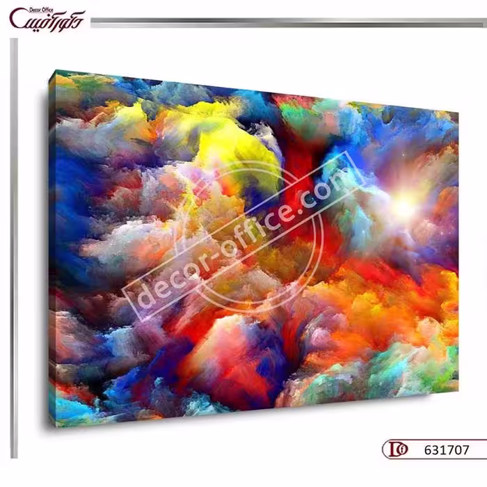 تابلو دکوراتیو انتزاعی R1707