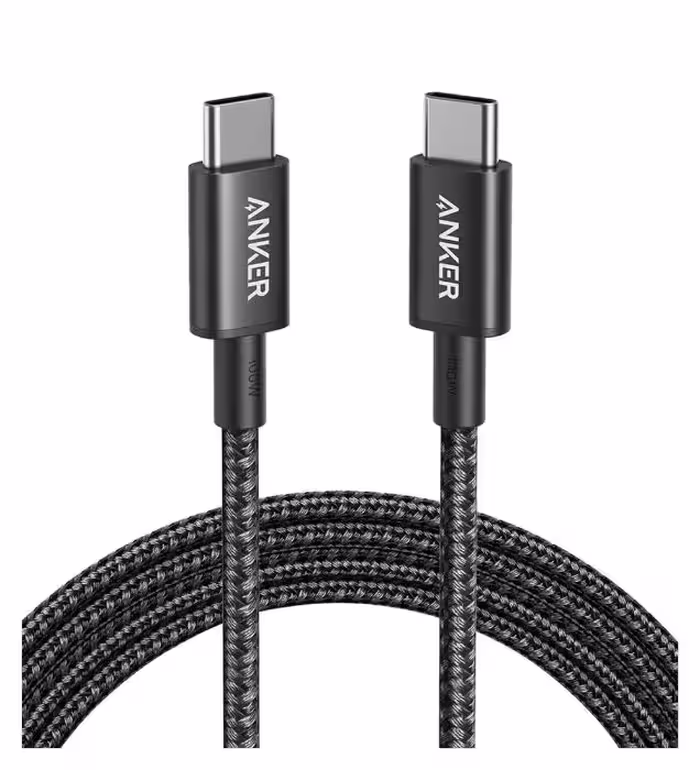 خرید کابل تبدیل USB-C به USB-C انکر مدل A8757 طول 1.8 متر قیمت روز