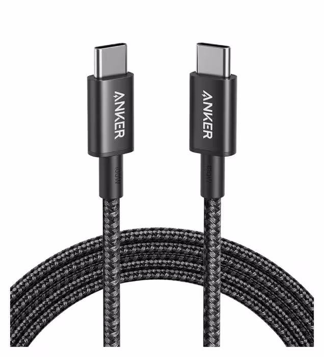 خرید کابل تبدیل USB-C به USB-C انکر مدل A8757 طول 1.8 متر قیمت روز