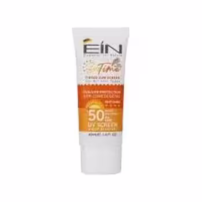 کرم ضدآفتاب SPF50 بژ طلایی ای آی ان مناسب انواع پوست (40 میل)