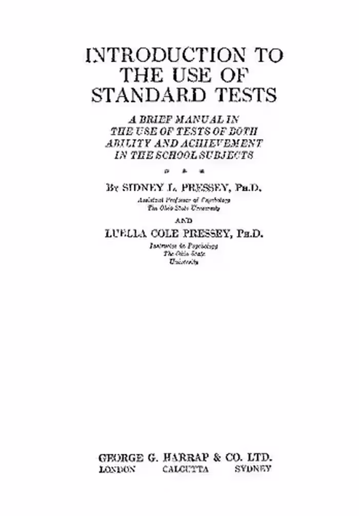 خرید و دانلود نسخه کامل کتاب Introduction to the Use of Standard Tests. A Brief Manual in the Use of Tests of Both Ability and Achievement in the School Subjects
