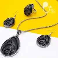 ست کامل سیاه قلم