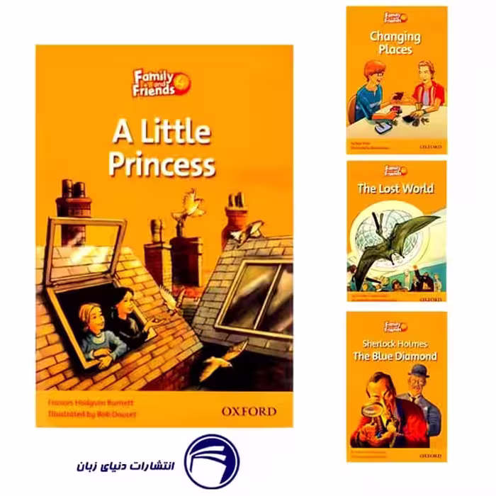 مجموعه پک 4 جلدی Readers Family And friends 4