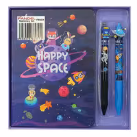 ست لوازم التحریر فندل طرح فضانورد مدل FB9231 مجموعه 3 عددی | کالا مکس