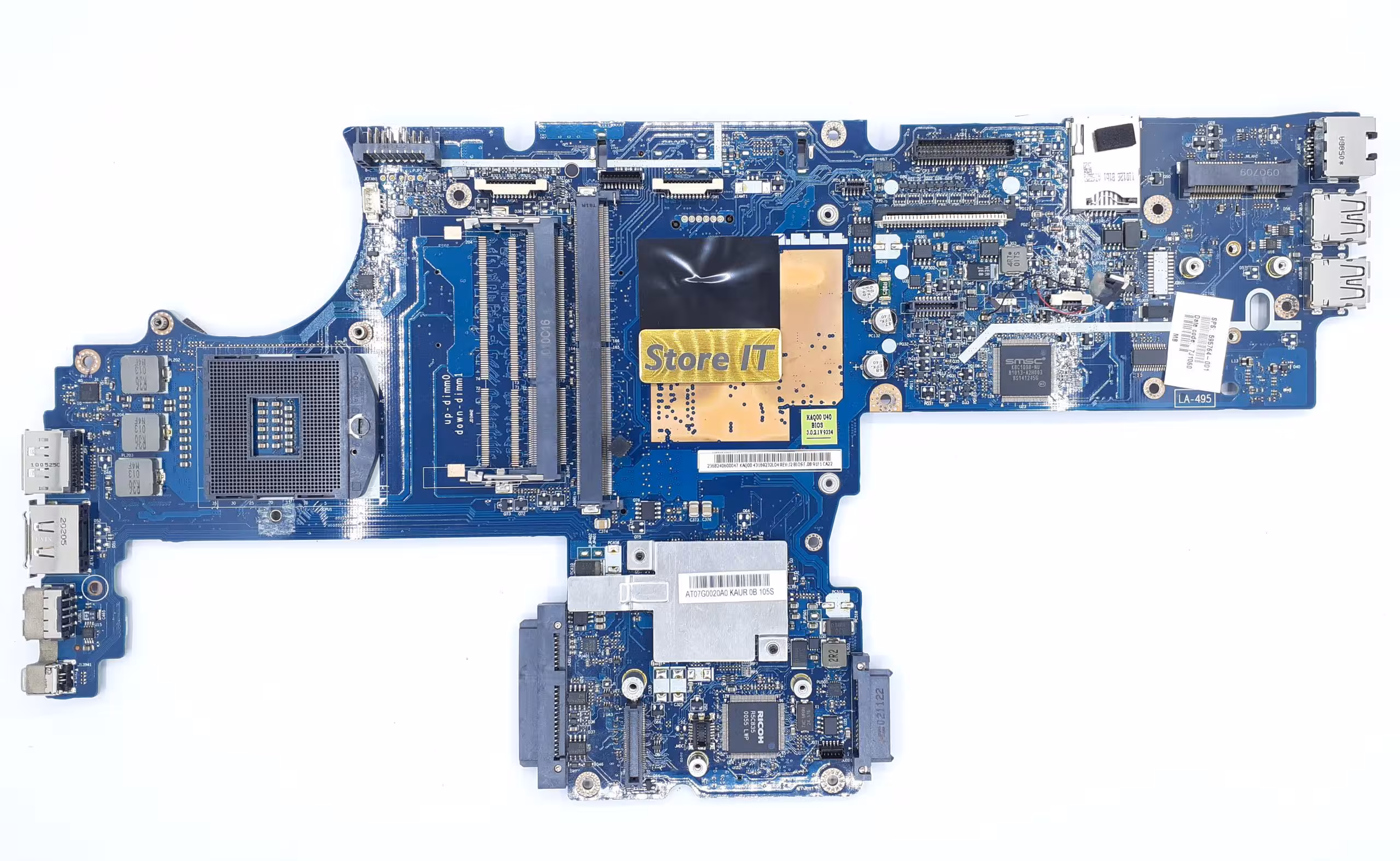 مادربرد لپ تاپ اچ پی EliteBook 8540 I7 Support LA-4951P بدون گرافیک - فروشگاه اینترنتی استور آی تی