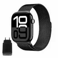 ساعت هوشمند 46 میلی متری ورنا مدل T46 Pro max با بند فلزی به همراه 2 بند اضافه و شارژر - کالاوما