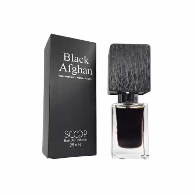 عطر جیبی مردانه بلک افغان اسکوپ 25 میلی لیتری