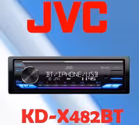 JVC KD-X482BT رادیوپخش جی وی سی