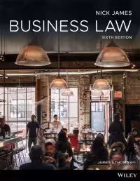 خرید و دانلود نسخه کامل کتاب Business Law (6th Edition) BY James - Pdf