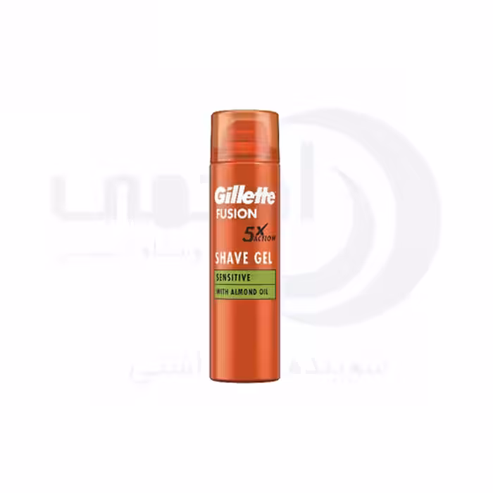 ژل اصلاح ژیلت فیوژن 5 حاوی کره کاکائو حجم 200 میل